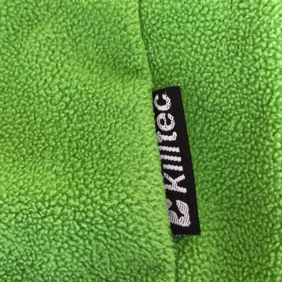 KILLTEC Green MICROFIBER Fleece Athletic JACKET 14 - Picture 7 of 7